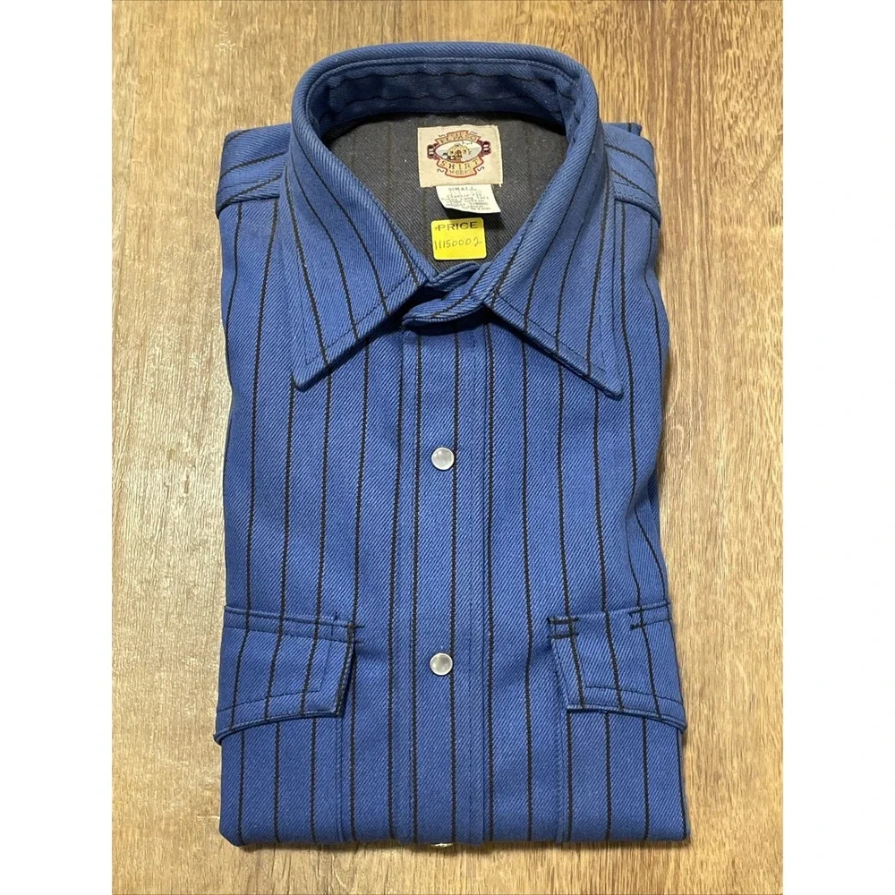 Vintage Old El Paso Button Down Long Sleeve Shirt men's Small NWOT